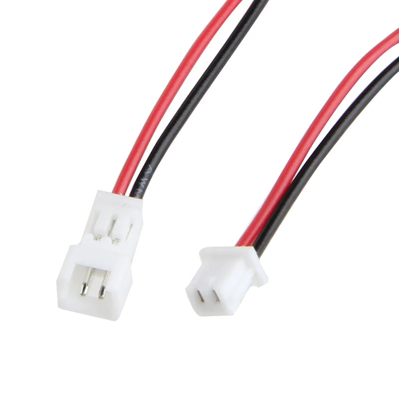 20Pair Micro JST PH 1.25 2 PIN Male Female Plug Connector With Wire Cables 100mm - PST PS Tradings