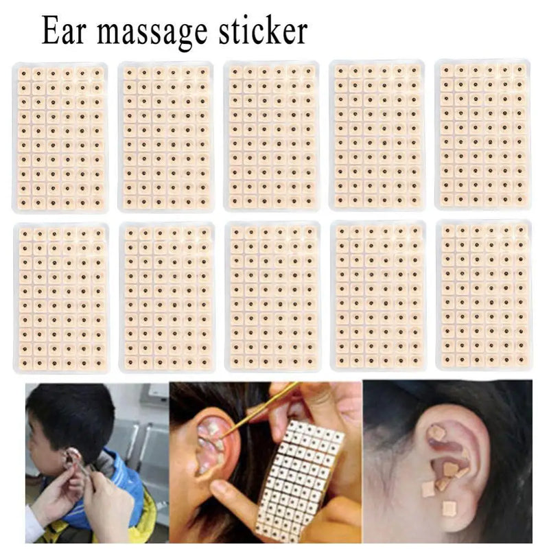 Face Massager Ear Acupoints Probe Acupuncture Points Needle Probe Facial Tightening Slimming Spring Roller Double Chin Removal