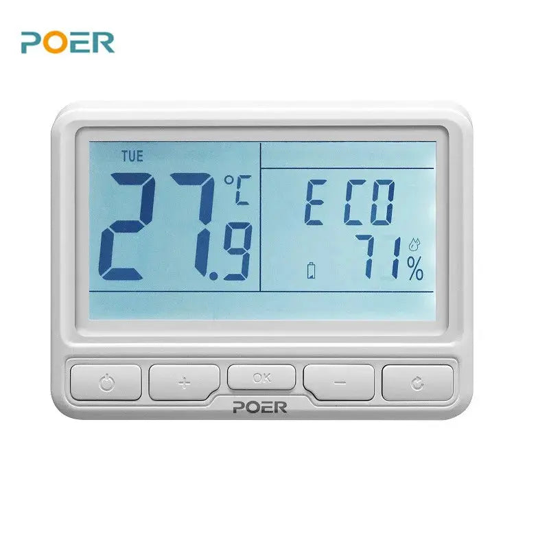 POER Wireless Wifi heating thermostat smart Thermoregulator digital temperature controller for gas boiler warm floor with Alexa - Property & Safety Tradings