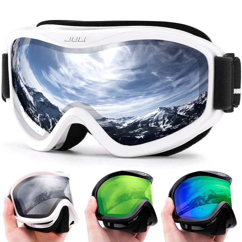 MAXJULI Brand Professional Ski Goggles Double Layers Lens Anti-fog UV400 Ski Glasses Skiing Men Women Snow Goggles - Property & Safety Tradings