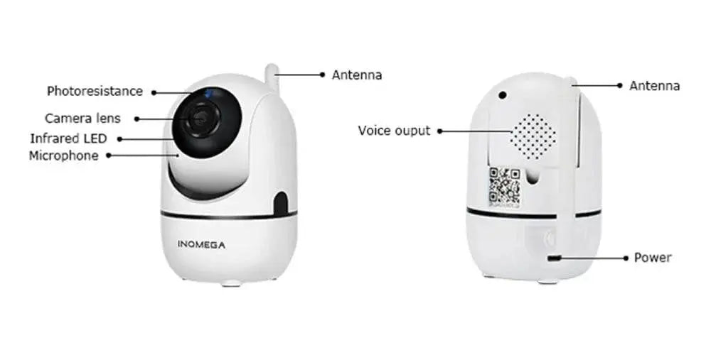 INQMEGA 1080P Cloud Wireless IP Camera Intelligent Auto Tracking Of Human Home Security Surveillance CCTV Network Mini Wifi Cam - Property & Safety Tradings