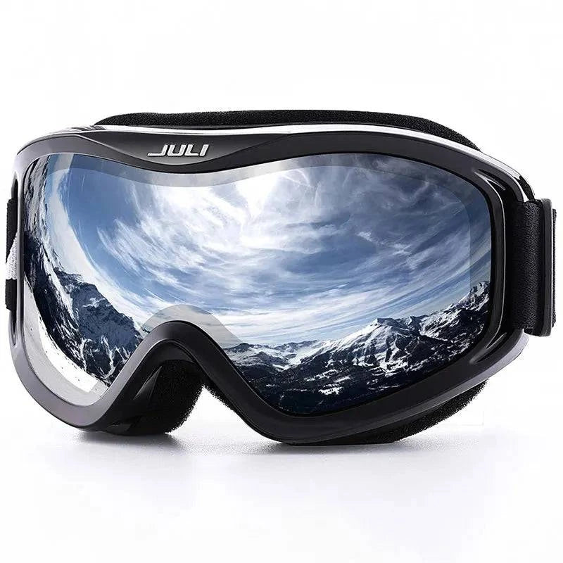 MAXJULI Brand Professional Ski Goggles Double Layers Lens Anti-fog UV400 Ski Glasses Skiing Men Women Snow Goggles - Property & Safety Tradings