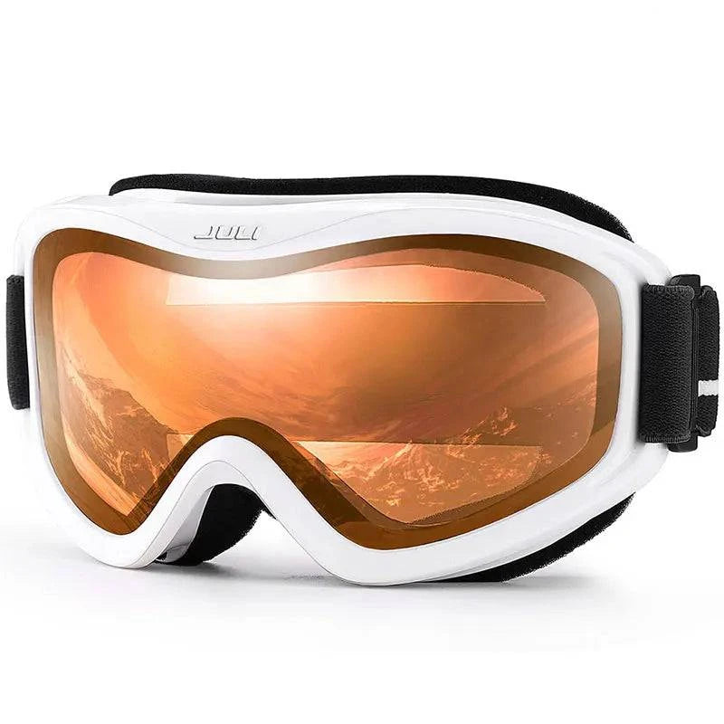 MAXJULI Brand Professional Ski Goggles Double Layers Lens Anti-fog UV400 Ski Glasses Skiing Men Women Snow Goggles - Property & Safety Tradings