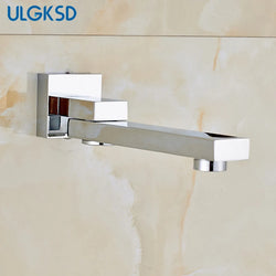 ULGKSD Bad wasserhahn wand montieren badewanne auslauf wasserhahn mixer wasser wasserhahn bad auslauf ersatz para bad dusche mischbatterien