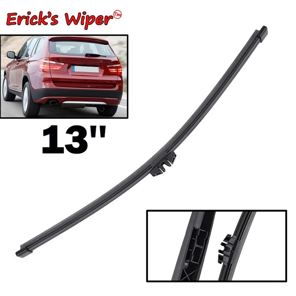 Erick's Wiper 13" Heckscheibenwischerblatt für BMW X3 F25 2011 - 2017 Windschutzscheibe Windschutzscheibe Saubere Heckklappe Fenster Auto Regenbürste