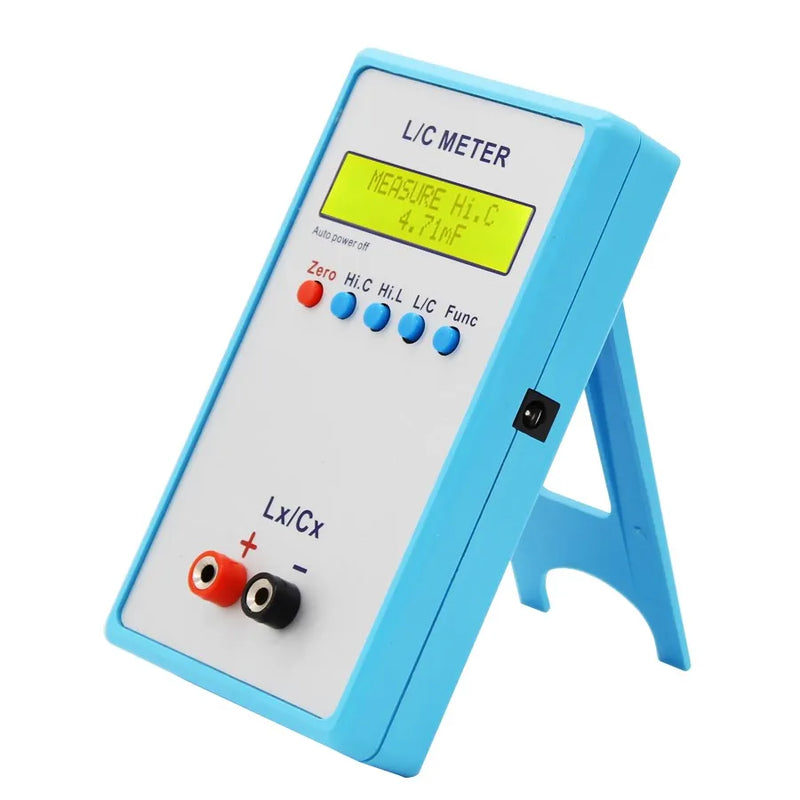 JUNTEK LC-200A Digital LCD Capacitance  Inductance Meter  LC Meter 1pF-100mF 1uH-100H