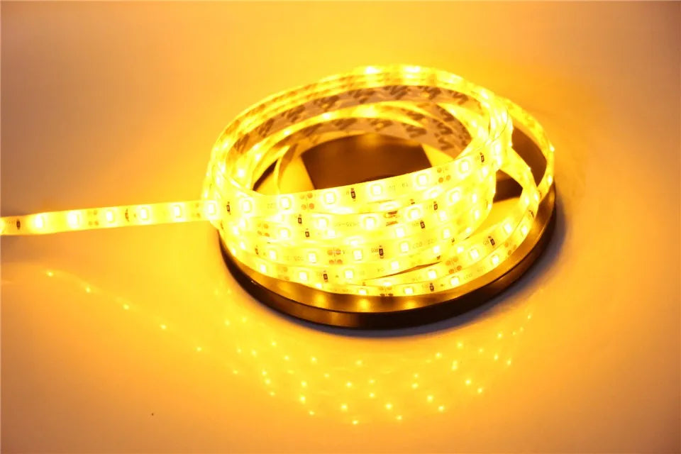 2835 SMD led streifen licht DC12V 5M 300LEDs flexible band band beleuchtung Weiß Warm weiß Rot Grün Blau gelb Rosa RGB