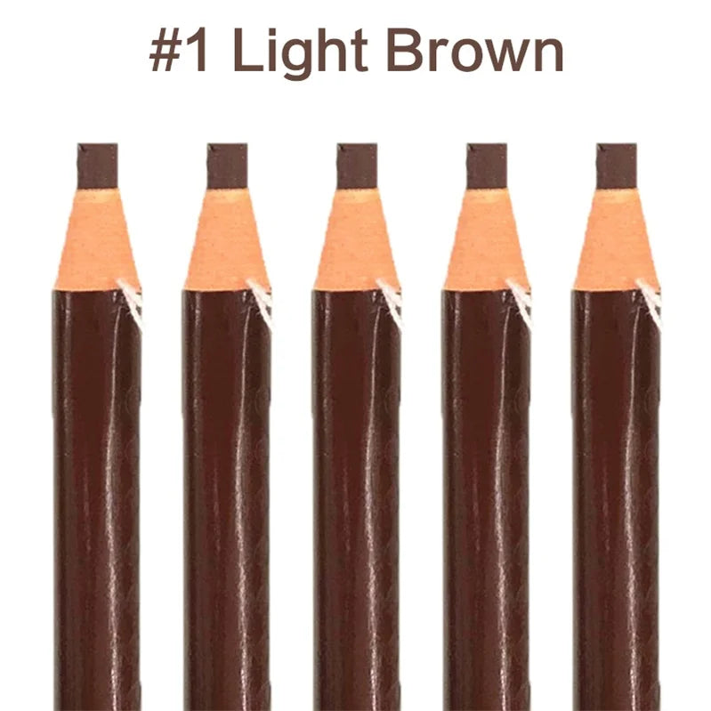 5 Stück Augenbrauen Stift wasserfest Eye brow pencil different colour