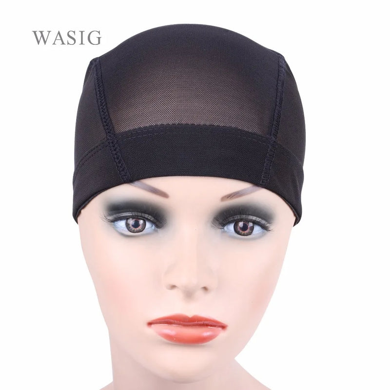 5 Pcs/lots Dome Caps Mesh Caps Wig Caps for Making Wigs Weaving Caps Hair Nets Elastic Nylon Breathable Mesh Hairnets - PST PS Tradings