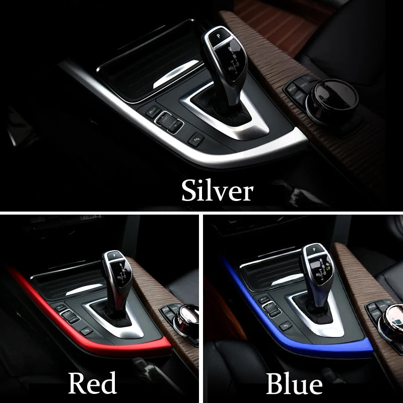 For BMW 3 4 Series 3GT F30 F31 F32 F34 F36 316li 320li Car Accessories Control Gear Shift panel decorative strip cover trim - PST PS Tradings