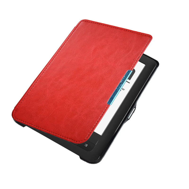 PB 622 623 Advanced pu leather Cover Case for Pocketbook 622 623 Touch 1 2 eReader Flip folio book Cover magnet closured Case