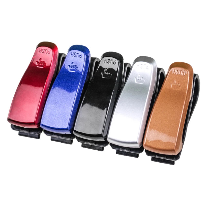 Universal Car Auto Sun Visor Glasses Box Sunglasses Clip Card Ticket Holder Fastener Pen Case Eyeglasses Accessories - PST PS Tradings