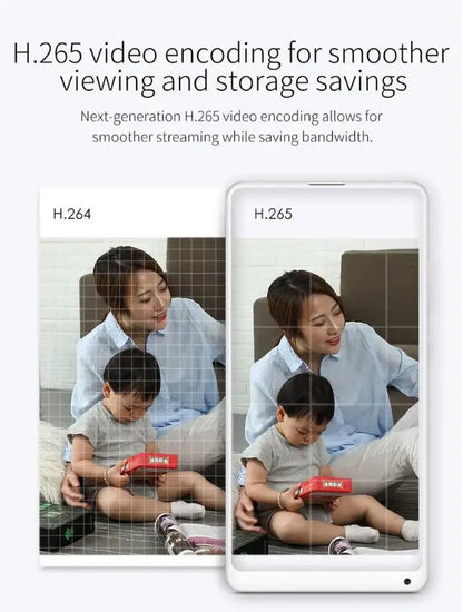 Smart Camera 2K WiFi Night Vision Webcam 2K 1296P HD Video IP 360 Angle Camera Baby Security Monitor for Xiaomi Mihome APP