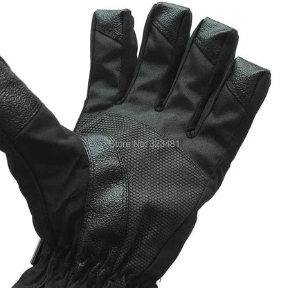 1pair Black Snow Ski Gloves Waterproof -30 Winter Warm Snowboard Gloves Men Women Motocross Windproof Cycling Motorcycle HEAD - PST PS Tradings