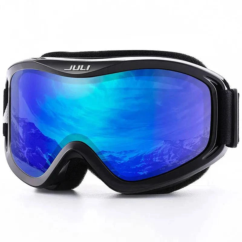 MAXJULI Brand Professional Ski Goggles Double Layers Lens Anti-fog UV400 Ski Glasses Skiing Men Women Snow Goggles - Property & Safety Tradings