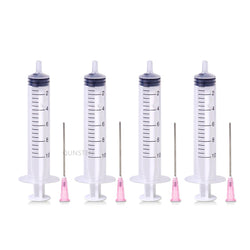 4PCS Ink Refill Tool 10ml Syringe With Blunt Needle For EPSON Canon HP Brother CISS Tank Refillable Cartridge Refilling Ink Kit - PST PS Tradings