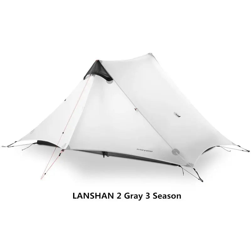 2021 FLAME'S CREED LanShan 2 Person Outdoor Ultralight Camping Tent 3 Season Professional 15D Silnylon Rodless Tent - Property & Safety Tradings