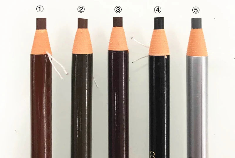 5 Stück Augenbrauen Stift wasserfest Eye brow pencil different colour