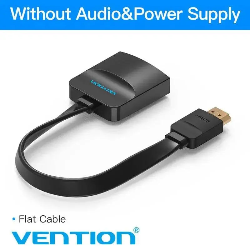 Vention HDMI to VGA adapter Digital to Analog Video Audio Converter Cable 1080p for Xbox 360 PS3 PS4 PC Laptop TV Box Projector - Property & Safety Tradings