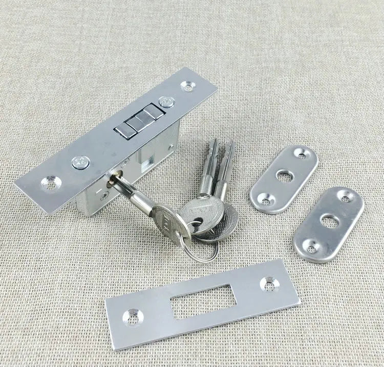 Invisible/Mortise lock,Pull gate Hook lock,Alloy lock body,For Framed glass door,strong, durable,Door hardware - PST PS Tradings