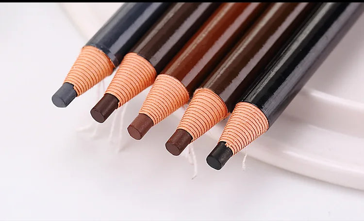 5 Stück Augenbrauen Stift wasserfest Eye brow pencil different colour