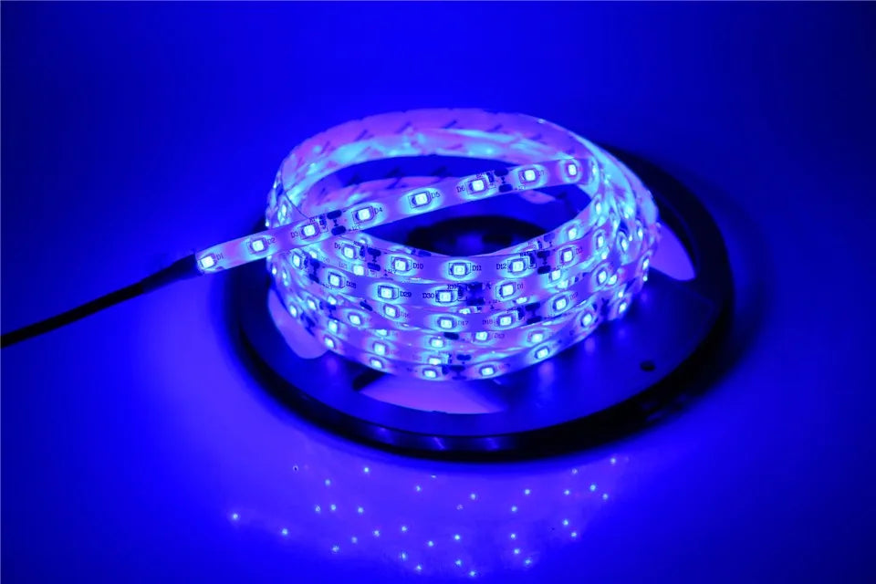 2835 SMD led streifen licht DC12V 5M 300LEDs flexible band band beleuchtung Weiß Warm weiß Rot Grün Blau gelb Rosa RGB