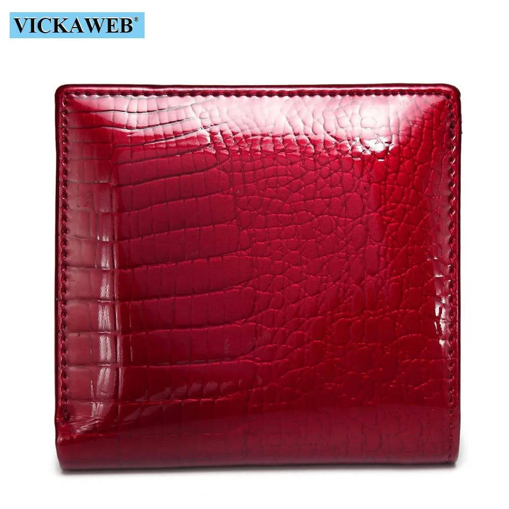 VICKAWEB Mini Wallet Women Genuine Leather Wallets Fashion Alligator Hasp Short Wallet Female Small Woman Wallets And Purses 209 - PST PS Tradings