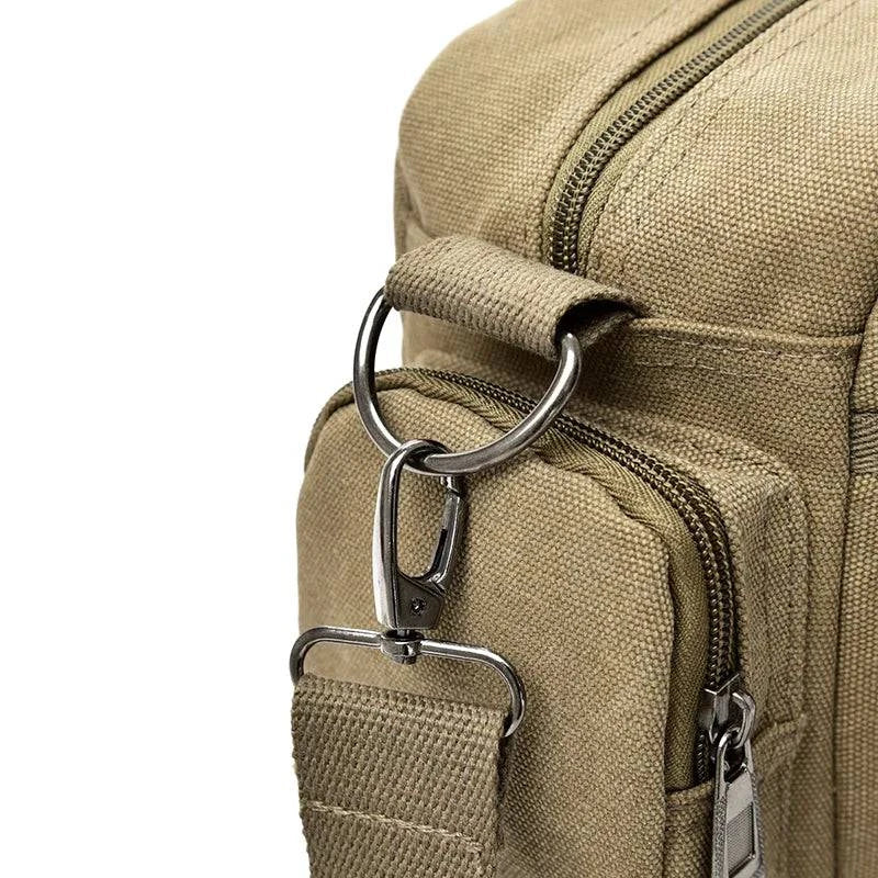 Brand Men Crossbody Bags Male Canvas Shoulder Bags Boy Messenger Bags Man Handbags for Travel Business Briefcase Large Satchel - Property & Safety Tradings