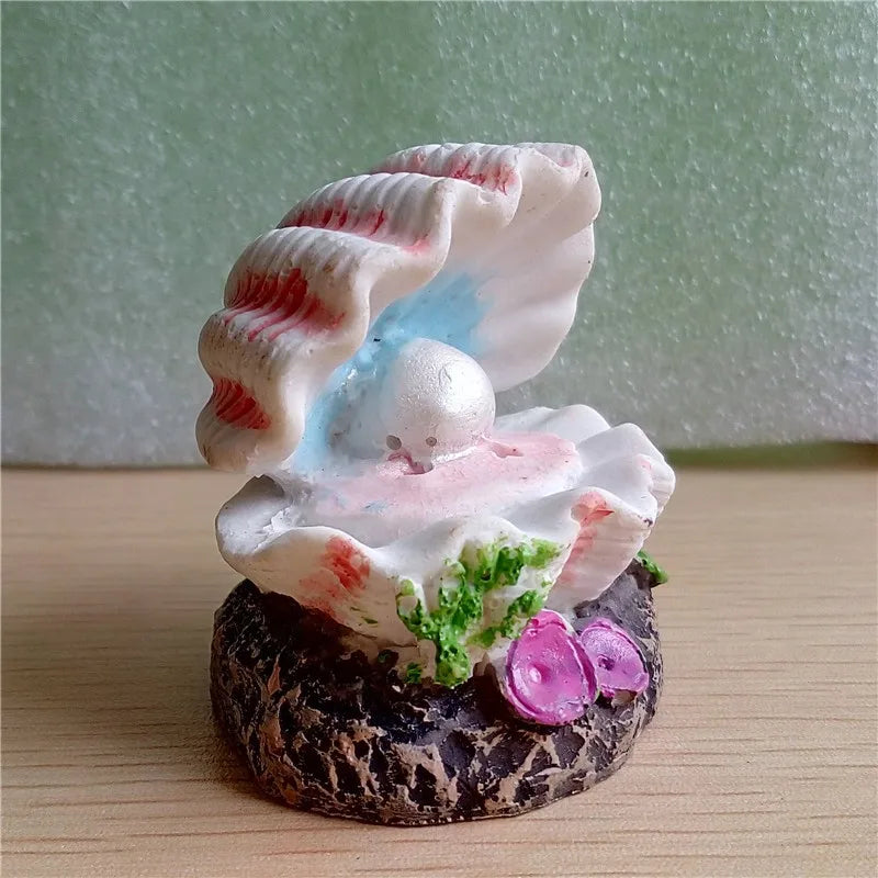 Pearl Shell Air Bubble Stone Fish Tank Decoration Aquarium Decor Air Stone  Air Pump Bubbler Ornament - PST PS Tradings