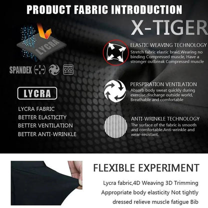 X-Tiger Women Anti-shock Cycling Pants Mountain Bike Cycling Trousers Anti-sweat 5D Anti Slip Padded Gel Racing Bicycle Pants - Property & Safety Tradings