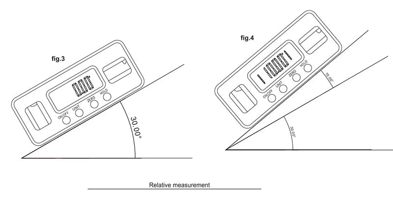 Digital Protractor Angle Finder Inclinometer electronic Level 360 degree with/without Magnets Level angle slope test Ruler 400mm