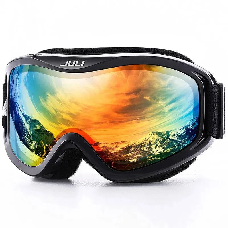 MAXJULI Brand Professional Ski Goggles Double Layers Lens Anti-fog UV400 Ski Glasses Skiing Men Women Snow Goggles - Property & Safety Tradings