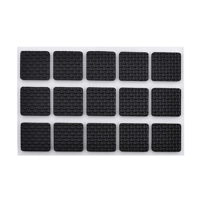 KAK 1-24PCS Self Adhesive Möbel Bein Füße Teppich Filz Pads Anti Slip Matte Stoßstange Dämpfer Für Stuhl tabelle Protector Hardware