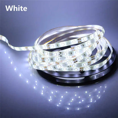 2835 SMD led streifen licht DC12V 5M 300LEDs flexible band band beleuchtung Weiß Warm weiß Rot Grün Blau gelb Rosa RGB