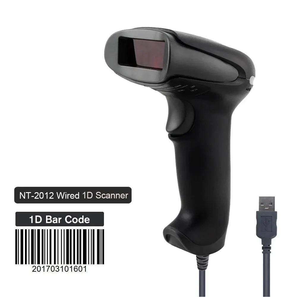 NETUM NT-1698W Handheld Wirelress Barcode Scanner AND NT-1228BL Bluetooth 1D/2D QR Bar Code Reader PDF417 for IOS Android IPAD - PST PS Tradings