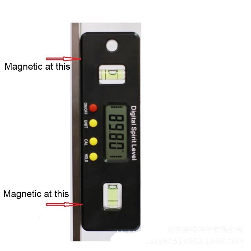 Digital Protractor Angle Finder Inclinometer electronic Level 360 degree with/without Magnets Level angle slope test Ruler 400mm