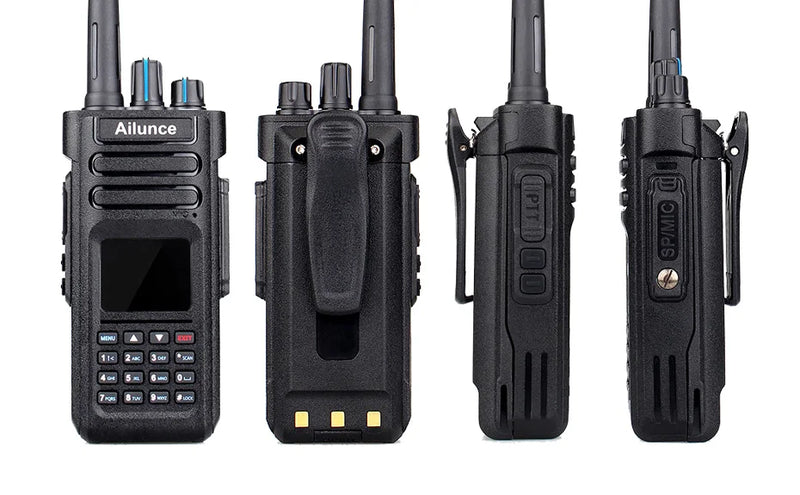 Ailunce HD1 DMR Digitales Walkie-Talkie, Amateurfunk, große Reichweite, Zwei-Wege-Radio, Walkie-Talkie, GPS, VHF, UHF, Dualband-Transceiver