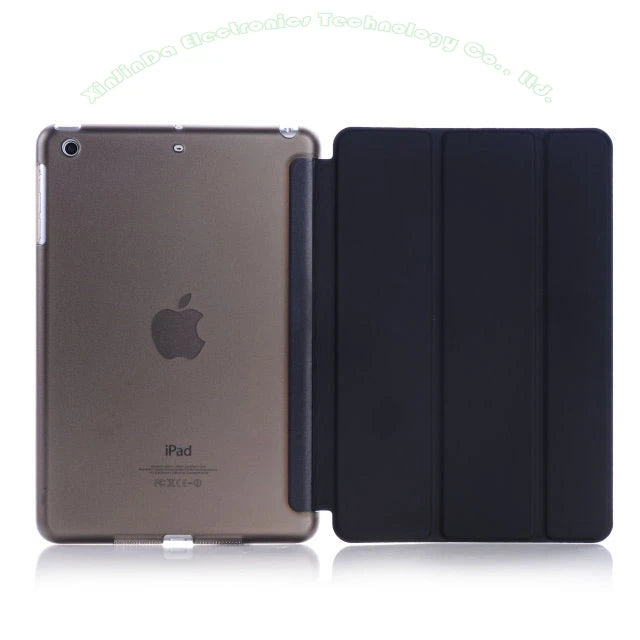 Smart Cover For iPad Mini 1 2 3 4 5 6 7.9 inch Ultra Slim PU Leather Case + PC translucent back case for Apple ipad mini 5 4 3 2 - PST PS Tradings