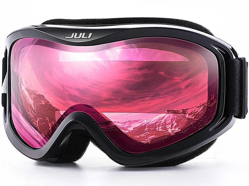 MAXJULI Brand Professional Ski Goggles Double Layers Lens Anti-fog UV400 Ski Glasses Skiing Men Women Snow Goggles - Property & Safety Tradings