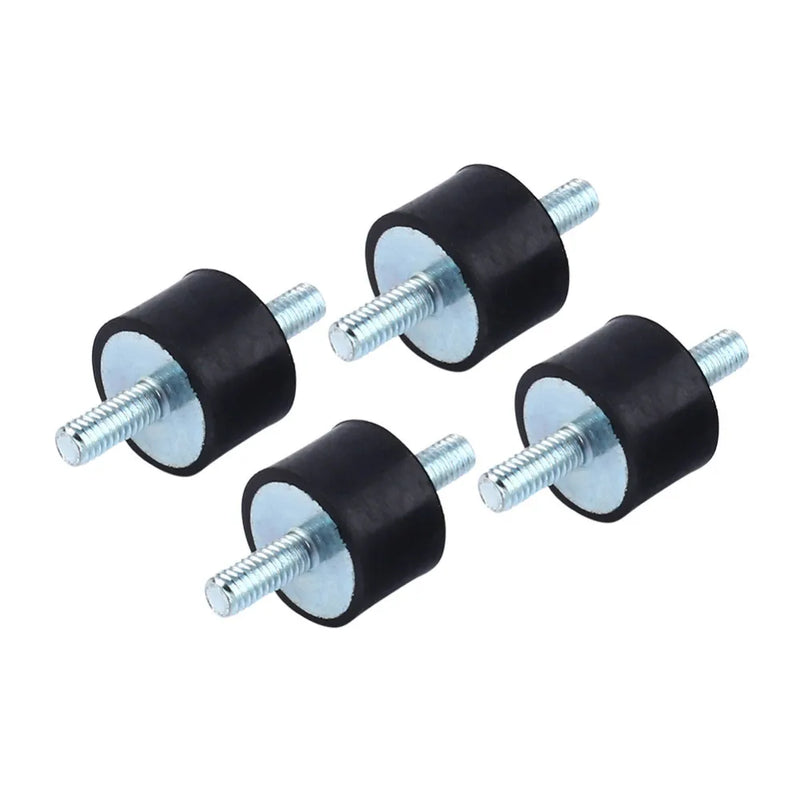 4pcs Double Male Thread Rubber s Anti Vibration Silentblock Boat Car Bobbin  Tools M3 M4 M6 M8