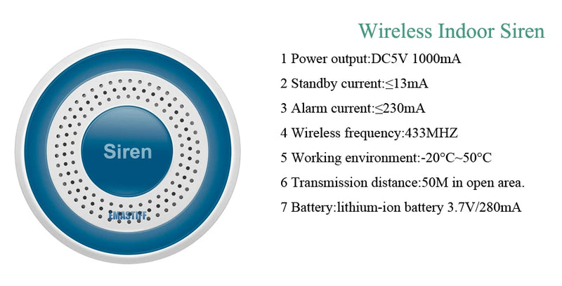 DIY W2B PG103 Alarm Sensor for Home Burglar Security 433MHz WiFi GSM Alarm System Wireless Tuya Smart House App Control - PST PS Tradings