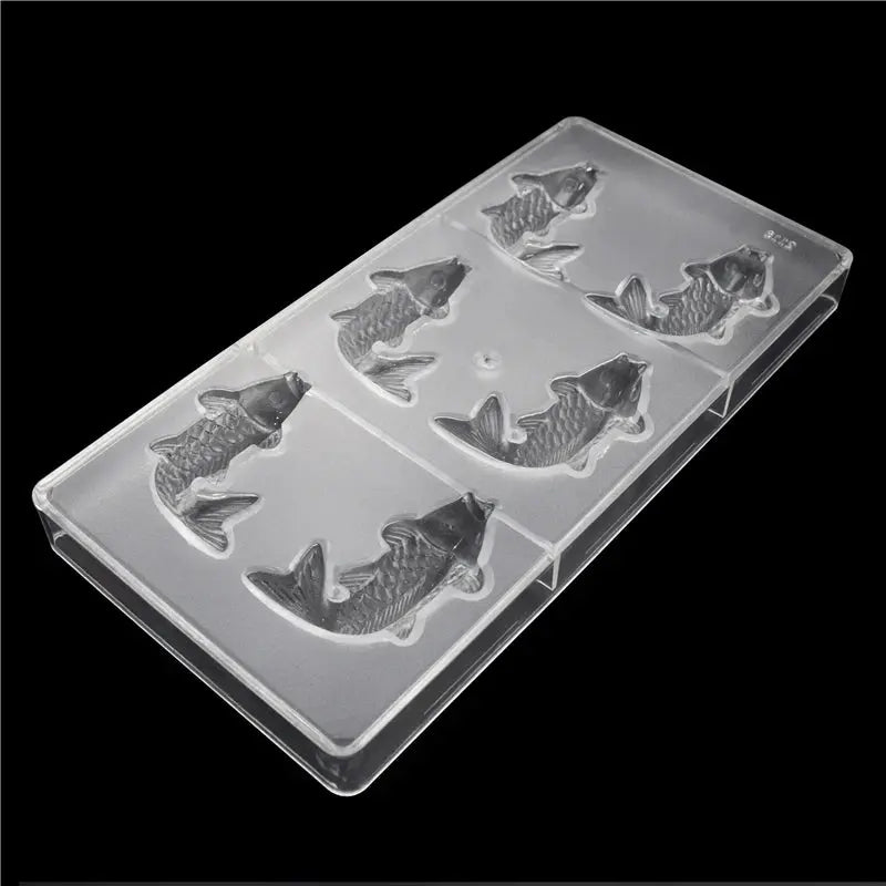 Polycarbonate Chocolate Molds for Chocolate Professional Baking Candy Bonbons Bar Acrylic Mould Confectionery Bakery Utensils - Property & Safety Tradings