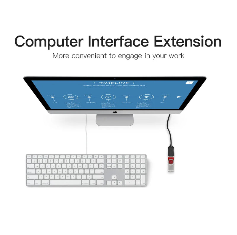 Vention USB 3.0 Extension Cable Male to Female Extender Cable Fast Speed USB 3.0 Cable Extended for laptop PC USB 2.0 Extension