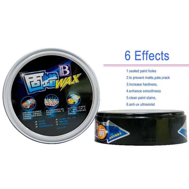 Car Wax Polishing Paste Crystal Hard Wax Scratch Repair Paint Care Car Washer Waterproof Film Coating Detailing Car Accessories - Property & Safety Tradings