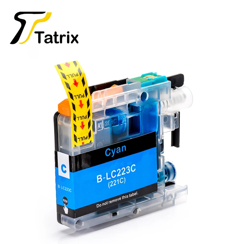 Tatrix With Chip  LC223 LC221 Compatible Ink Cartridge For Brother MFC-J4420DW/J4620DW/J4625DW/J480DW/J680DW/J880DW Printer - PST PS Tradings