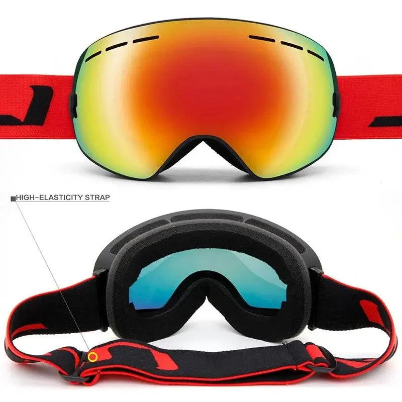 Ski Goggles,Winter Snow Sports Goggles with Anti-fog UV Protection for Men Women Youth Interchangeable Lens - Premium Goggles - Property & Safety Tradings