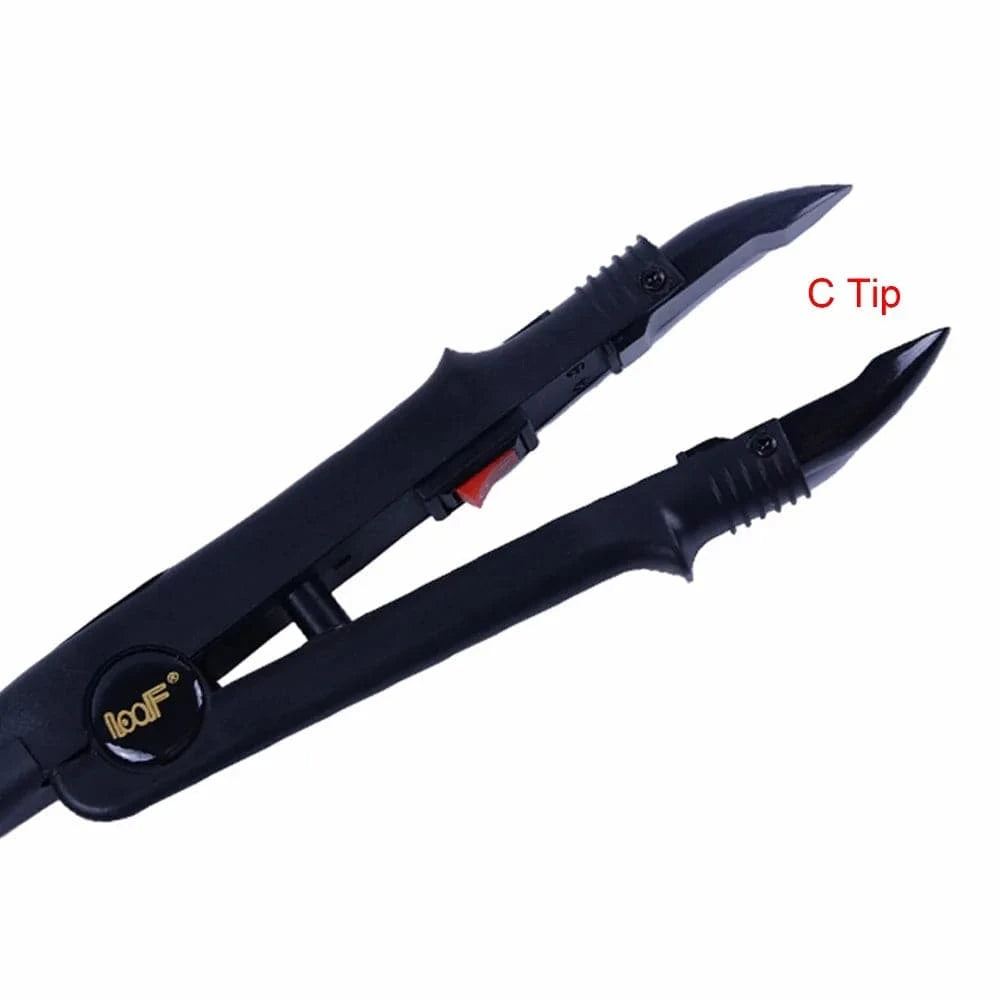 1pc JR-611 A/B/C tip Constant Heat Iron Hair Connectors Hair Extensions Tools  Fusion Iron Wand Iron Melting Tool+EU outlet - PST PS Tradings