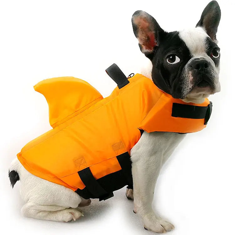 Dog Life Vest Summer Shark Pet Life Jacket Dog Clothes Dogs Swimwear Pets Swimming Suit - PST PS Tradings