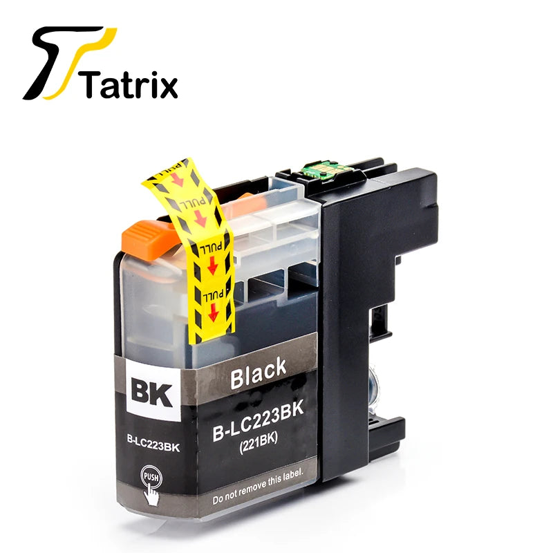 Tatrix With Chip  LC223 LC221 Compatible Ink Cartridge For Brother MFC-J4420DW/J4620DW/J4625DW/J480DW/J680DW/J880DW Printer - PST PS Tradings