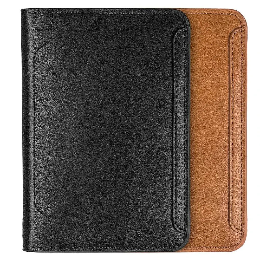 Genuine Leather Passport Holder Passport Cover passport-cover Russia Case for Car Driving Documents Travel Wallet Organizer Case - Property & Safety Tradings